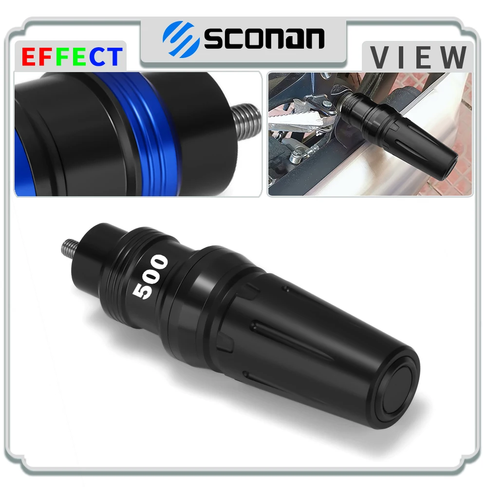 

For Rebel CMX 250 300 500 1100 All Year Motorcycle Accessories CNC Aluminum Frame Crash Pad Exhaust Slider Fall Protector