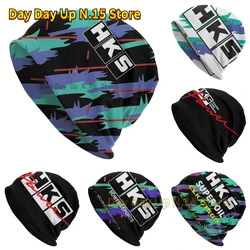 Winter Warm HKS Advan JDM Bonnet Femme Slouchy Beanie Hat Fashion Outdoor Ski Skullies Beanies Caps for Men Women