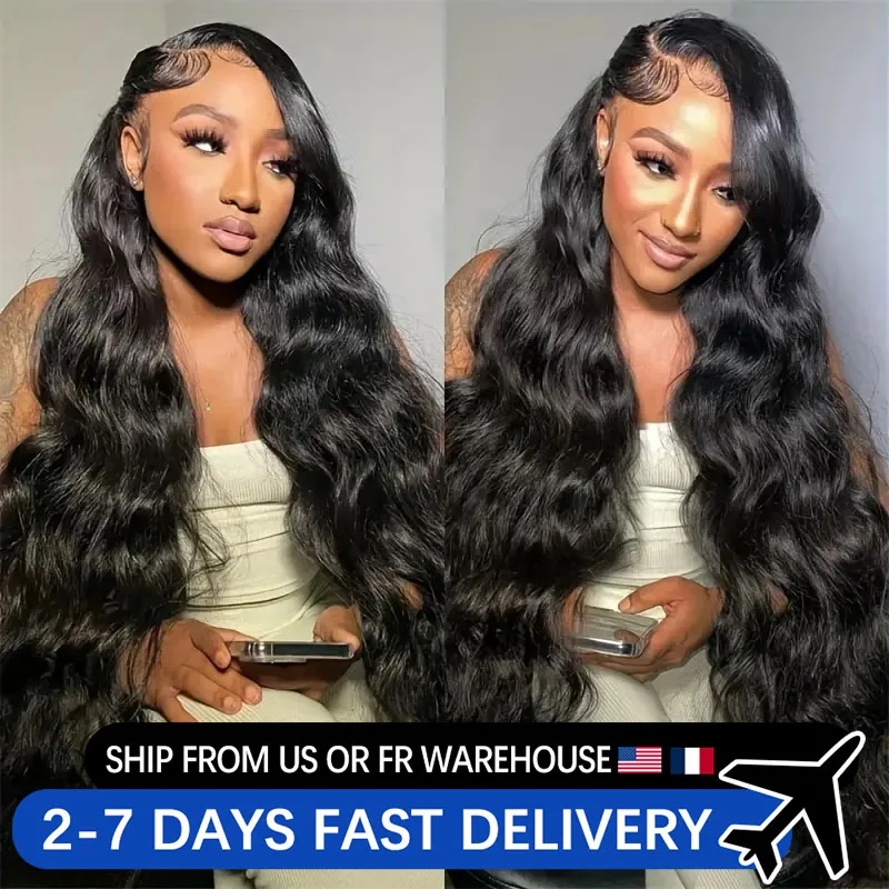 

Body Wave 13X6 13x4 360 HD Transparent Lace Front Human Hair Wigs For Women Brazilian Human hair Wigs 4x4 Closure Wig For Women