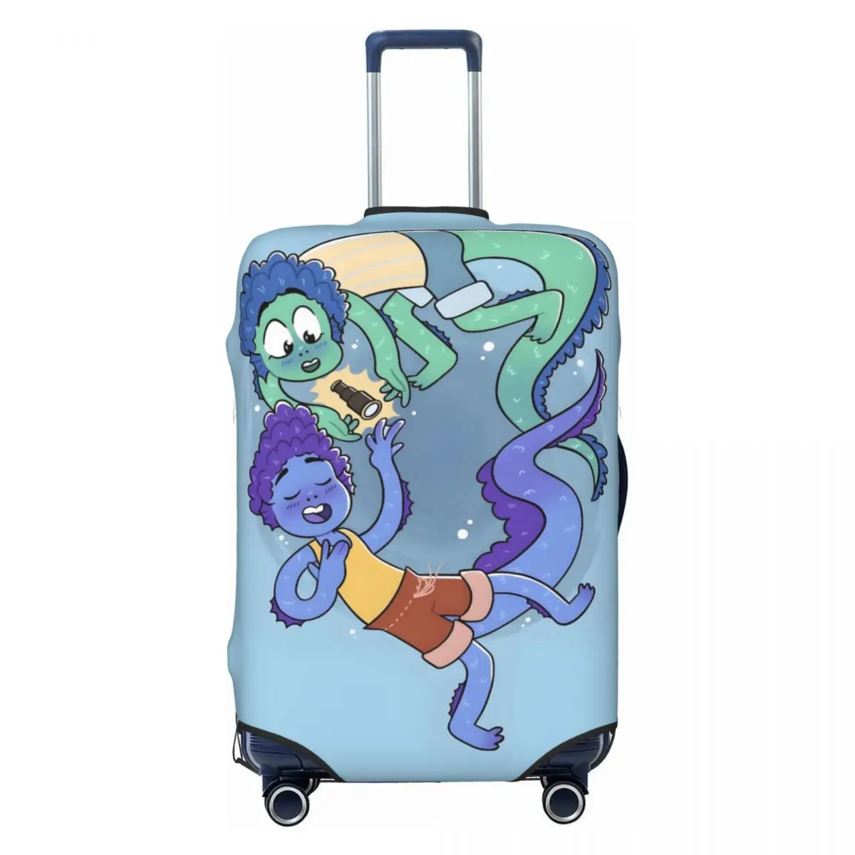 

Custom Luca Cartoon Luggage Cover Elastic Travel Suitcase Protective Covers Suit For 18-32 inch