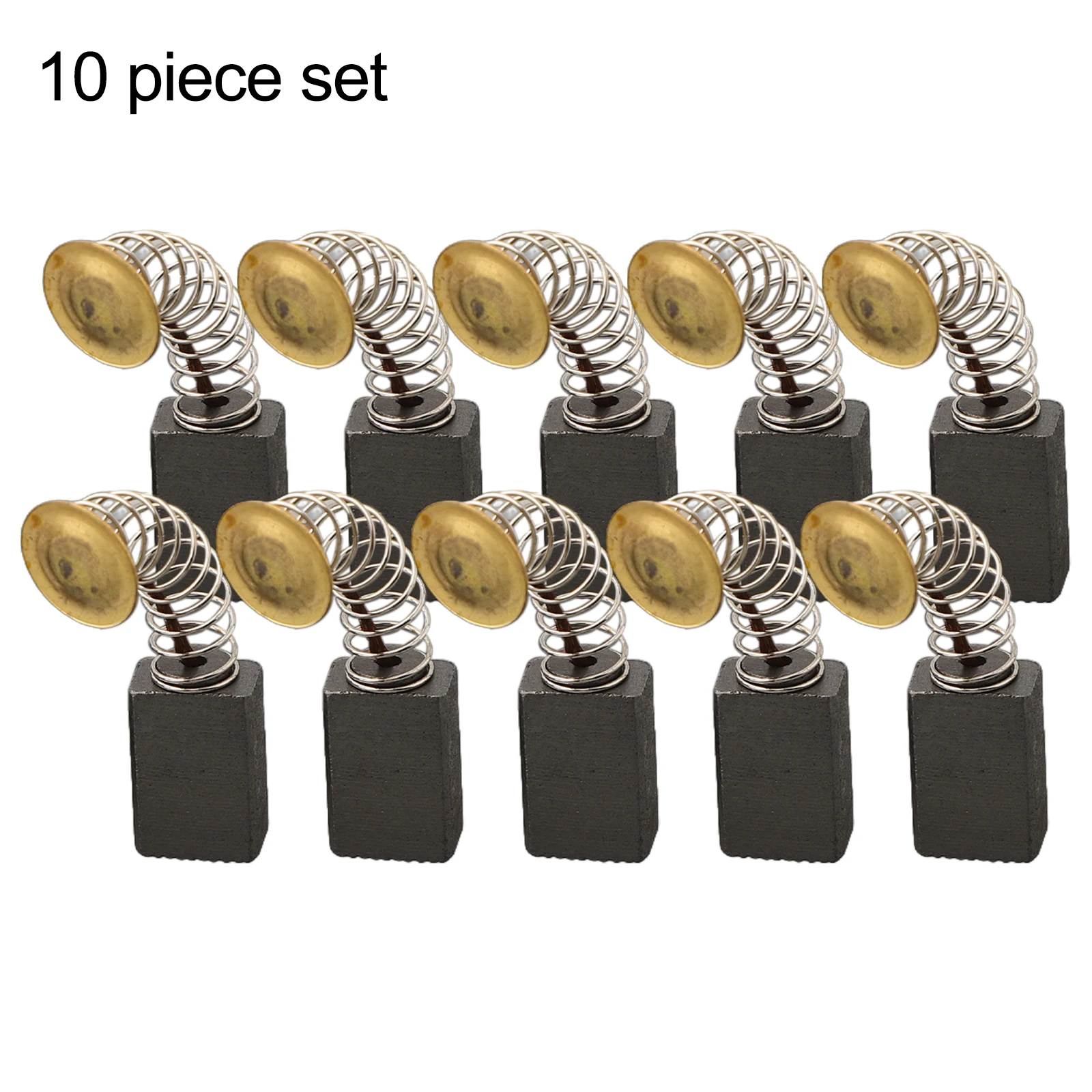 

10Pcs Carbon Brushes Replacement Part For 251 Marble Machine Polishing Machine Angle Grinder Motor Carbon Brushes Power Tools