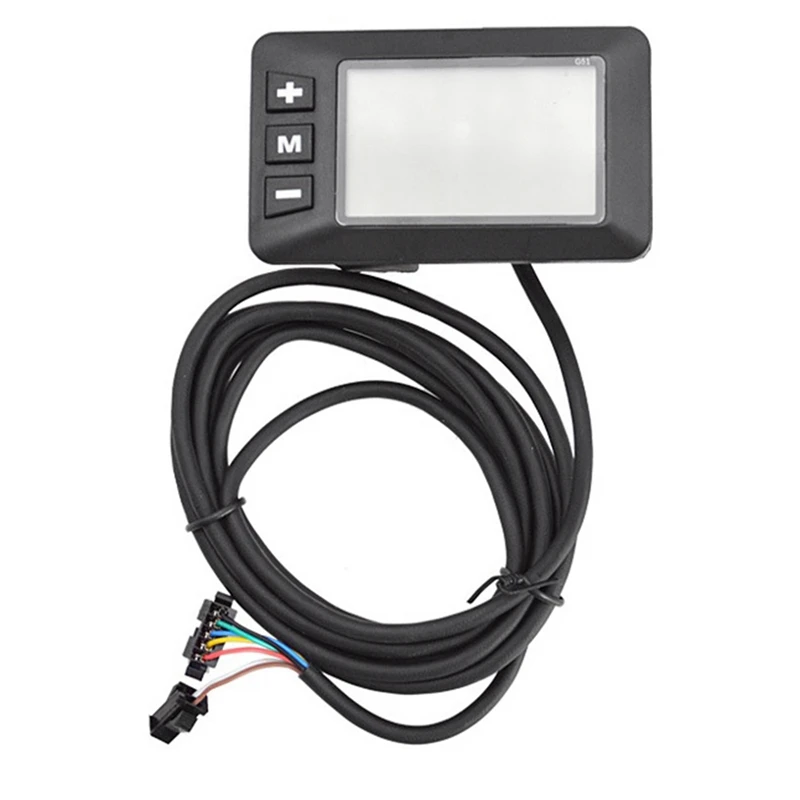 Elektrische Fiets Ebike Vervangende Controller G51 Lcd Display 5pin Elektrische Scooter Gaspedaal Waterdichte Connector