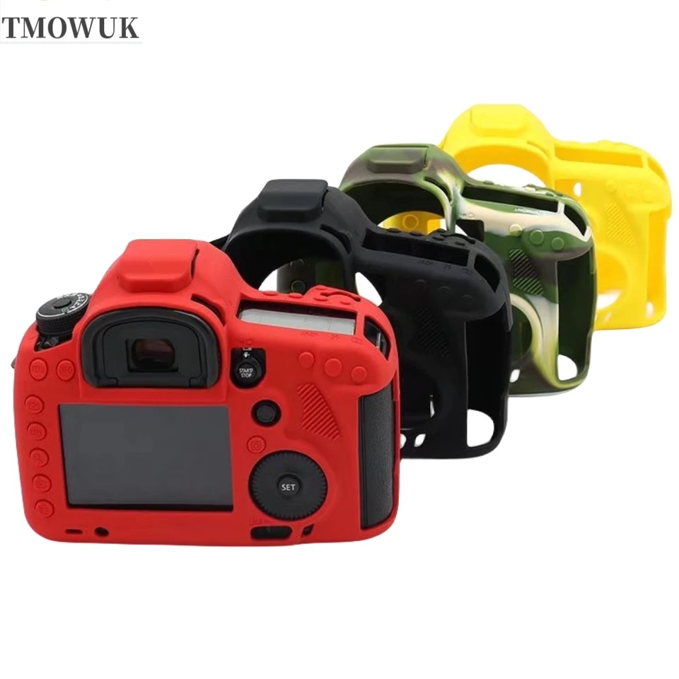 For Canon EOS 5D Mark III 5D3 5Ds R 5Ds 5DIII Silicone Armor Skin Case Body Cover Protector Camera ONLY