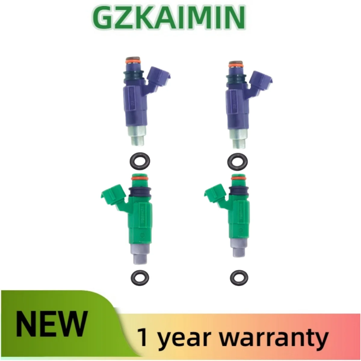 

4pcs Fuel Injectors Fuel Inejctor Nozzle INP-782 (2) INP-783 (2) for Mazda Nikki