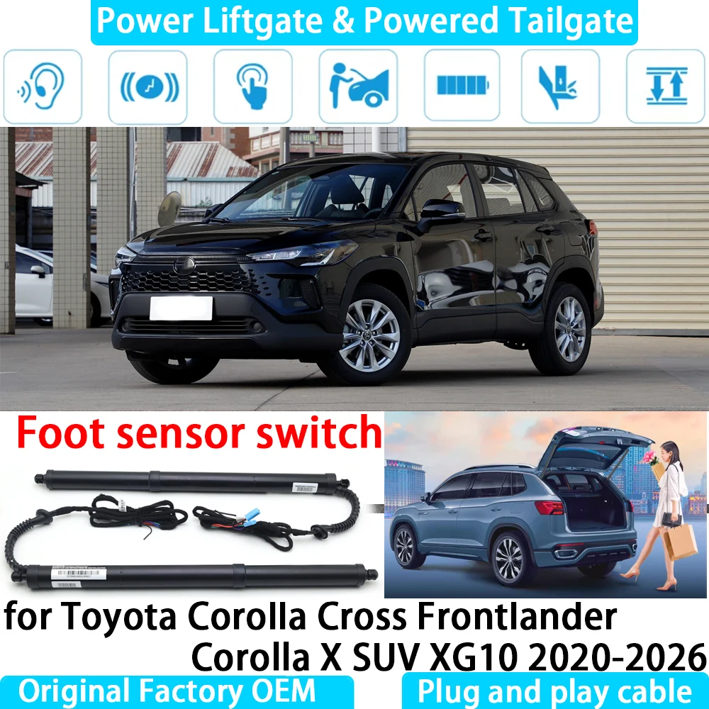 

for Toyota Corolla Cross Frontlander Corolla X SUV XG10 Automatic Electric Power Liftgate Powered Tailgate Strut Tail Gate Lift