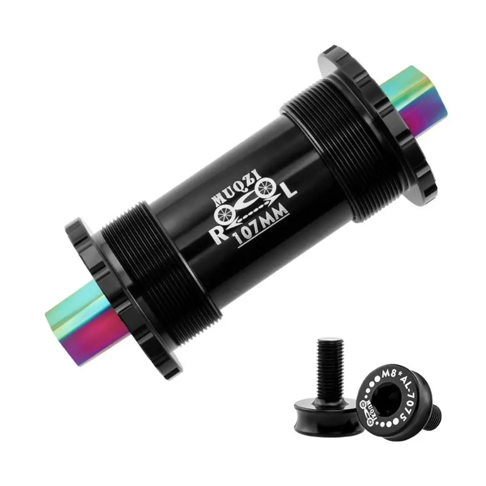 

Thread Kit Titanium Alloy Sealed Bearing Crankset Part Bicycle BB Ceramic Axle Bicycle Bottom Bracket Bike Crankset Shaft