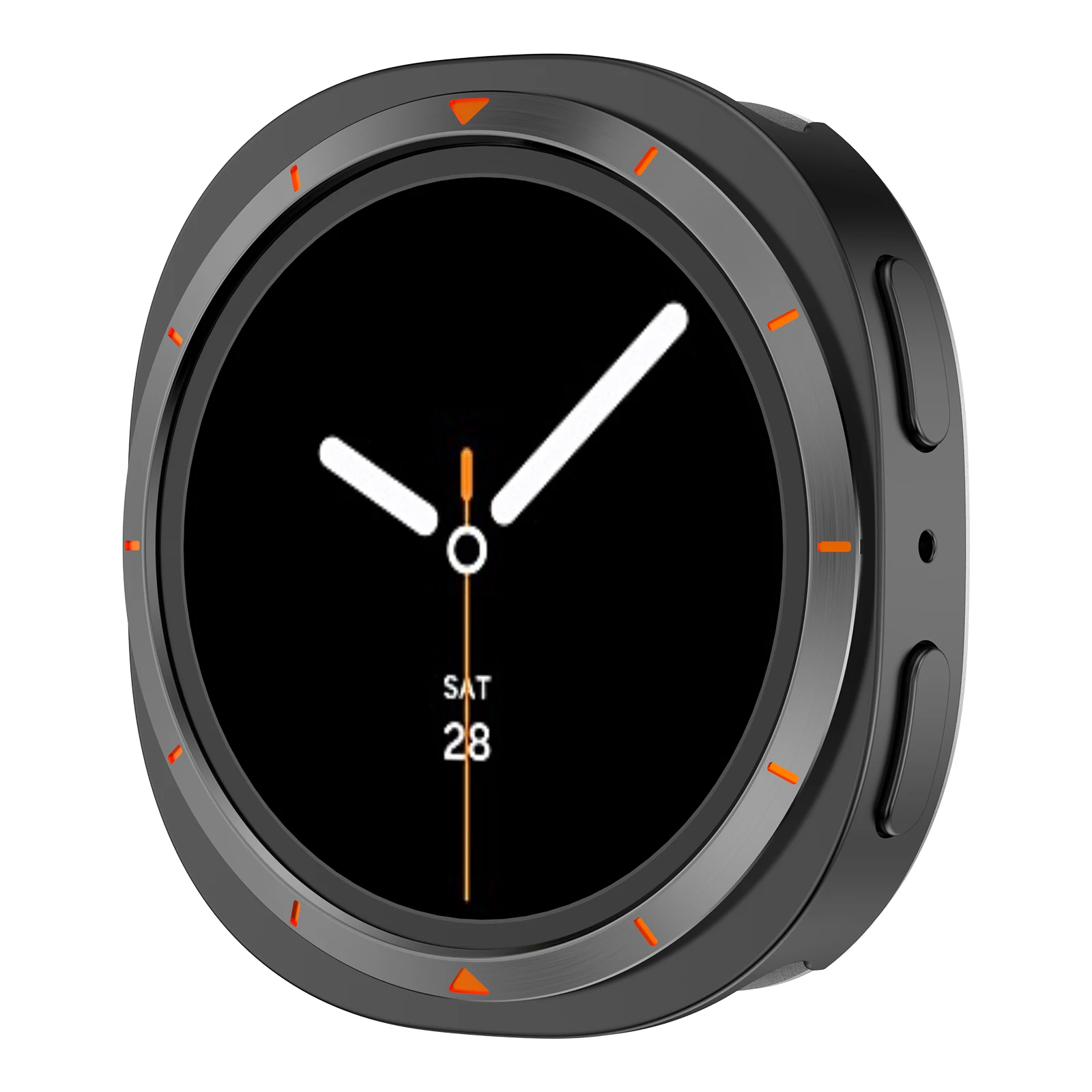 Edelstahl-Metallgehäuse für Samsung Galaxy Watch 8 9 44 mm 40 mm Schutzhülle Robuste Stoßfängerschale Galaxy Watch 8 Protector