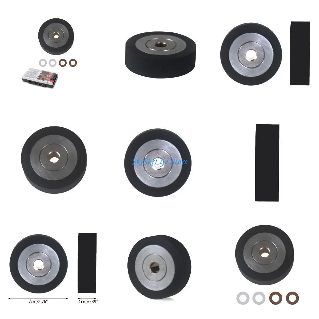 E65E Langlebiges Klemmrollen-Pressbandrad für A812 1/4" Hochpräzisions-Riemenspanner