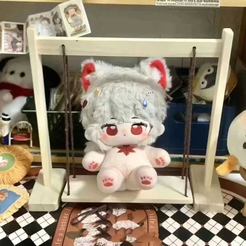 

Anime Genshin Impact Kaedehara Kazuha 20cm Cotton Doll Soft Plush Figure Cartoon Character Stuffed Body Toy Collectible Gift