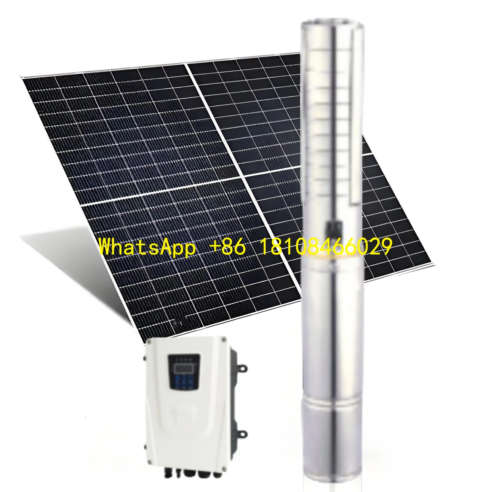 

High Quality 4JSC Series Dc Deep Well Submersible Solar Water Pump with Motor Controller for Agricultural