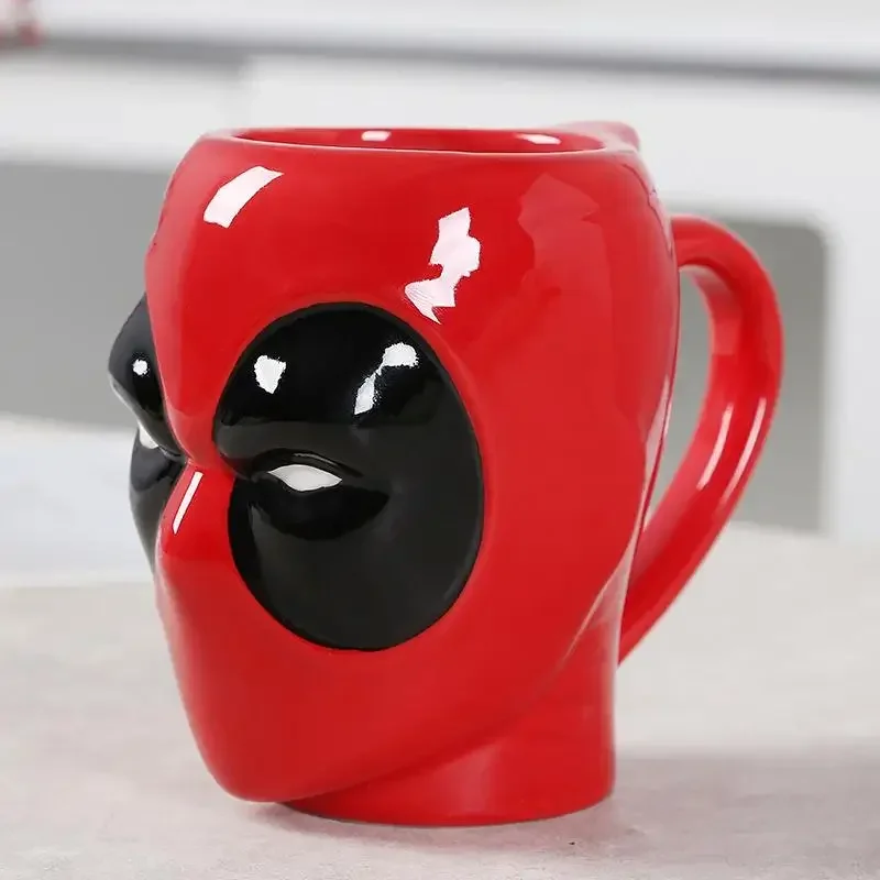 Marvel The Avengers Superhero Series Ceramic Mug for Boys Girls Creative Coffee Mug Spider-Man Iron Man Large Capacity Mug Gift