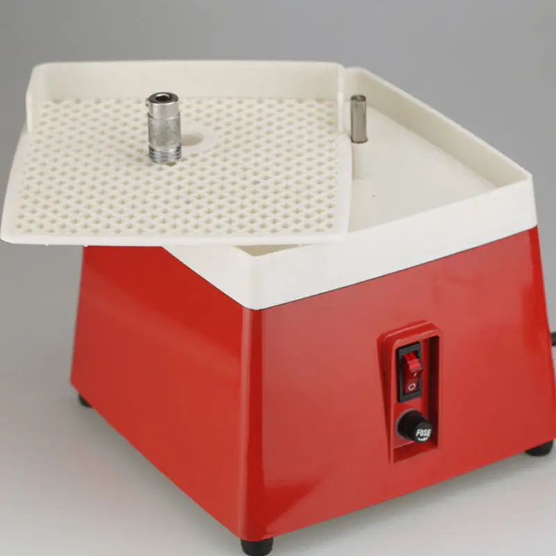 MD901 Electric Mini Grinder 110V Diamond for Stained Glass Small Glass Grinding Machine Red