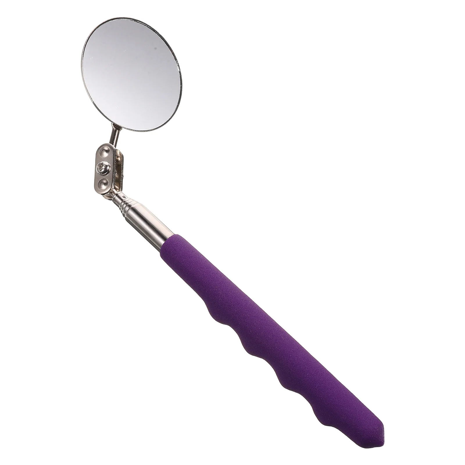 

Alipis Car Inspection Mirror Extension Telescoping Folding Round Flexible Mechanics Tool for Maintenance Plastic