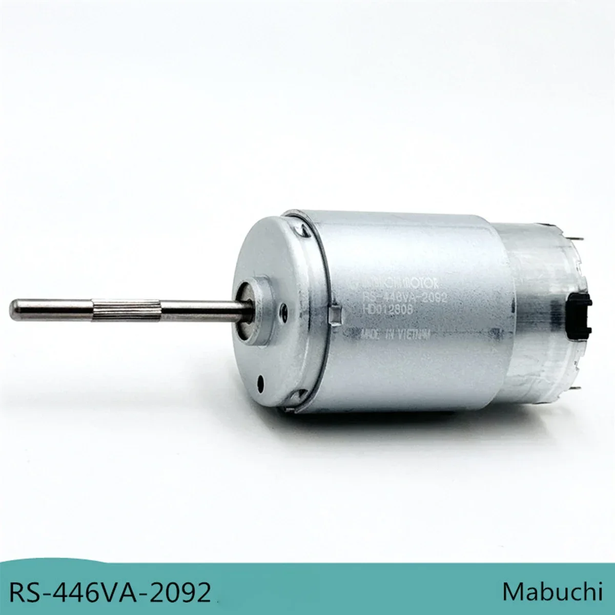 MABUCHI Micro RS-446VA-2092 DC 6V-12V 3500RPM-7000RPM 37MM Long Shaft Carbon Brush Six-pole Rotor Motor for Hobby Toy Model