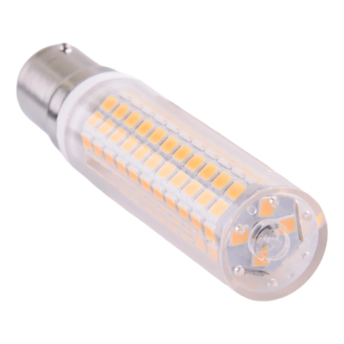 BA15D Ceramic LED Light Lamp Bulb Bayonet Base 10W 220V-240V 2700K-3000K Warm White 136-2835SMD