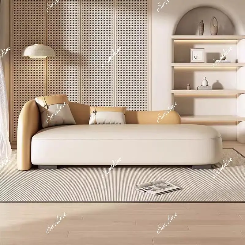 

Modern light luxury living room concubine chair size apartment lazy sofa