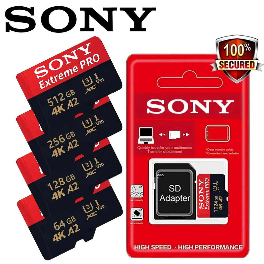 Sony 512GB 1TB Memo…
