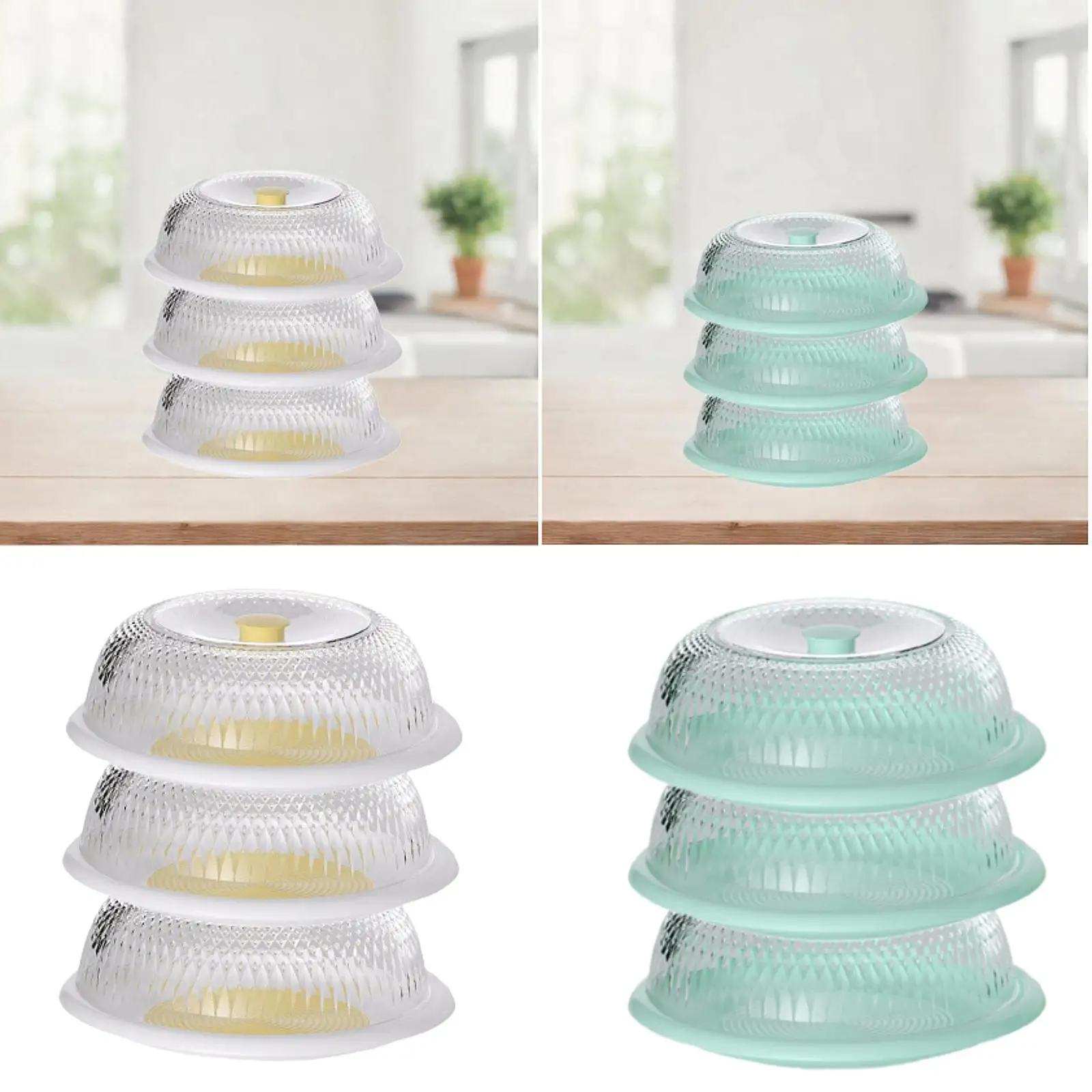 

Cake Stand with Cover Dessert Plate Tabletop Organizer Display Stand Pastry