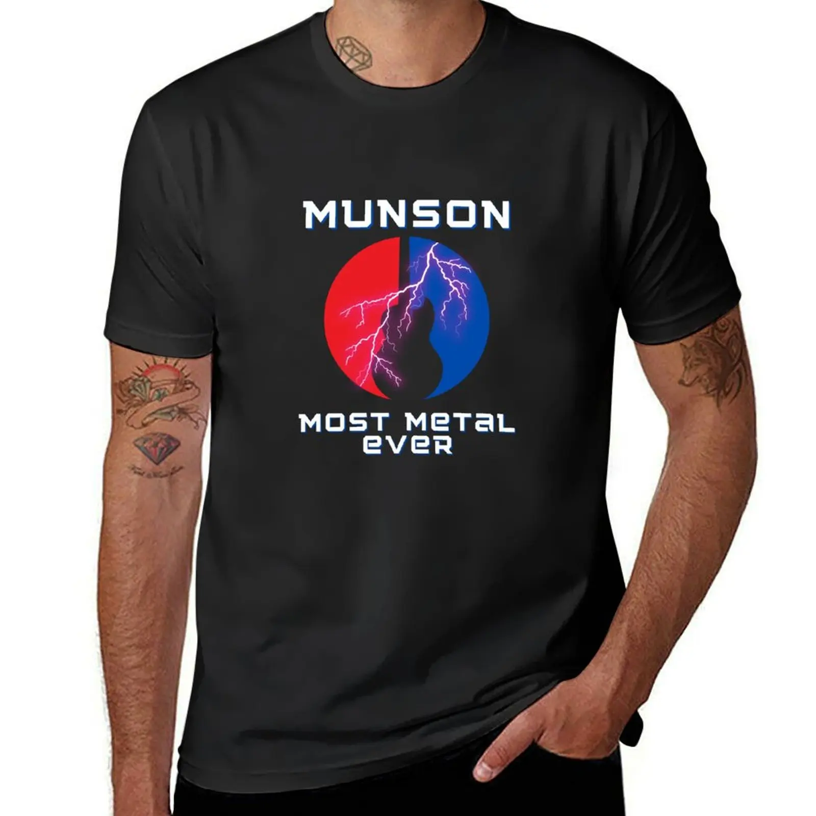 Munson Most Metal Ever T-Shirt sublime cute clothes for a boy kawaii clothes designer t shirt men