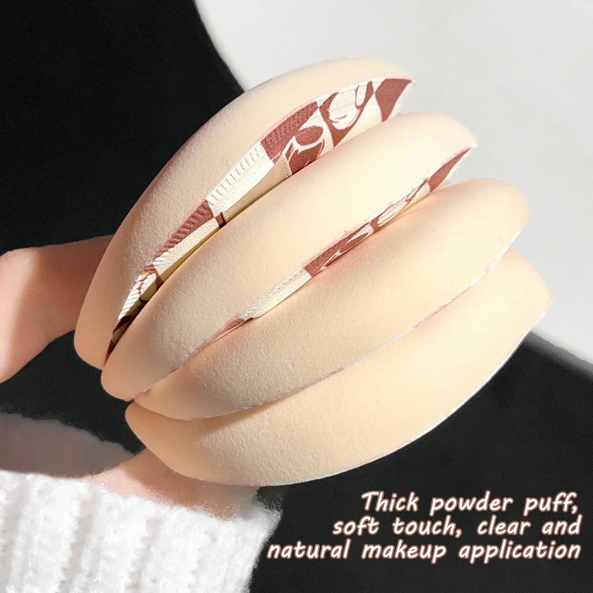 Droge en natte make-up bladerdeegspons zachte Koreaanse stijl schattige elastische marshmallow zacht kussen make-up foundation set