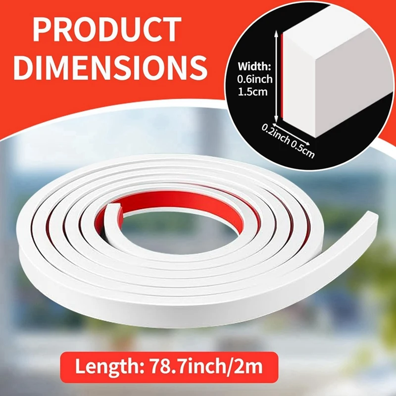 B08B-5 Rolls Total Window Grille Inserts Grid Kit Self Adhesive Peel And Stick Trim Simulated DIY Window Decorative