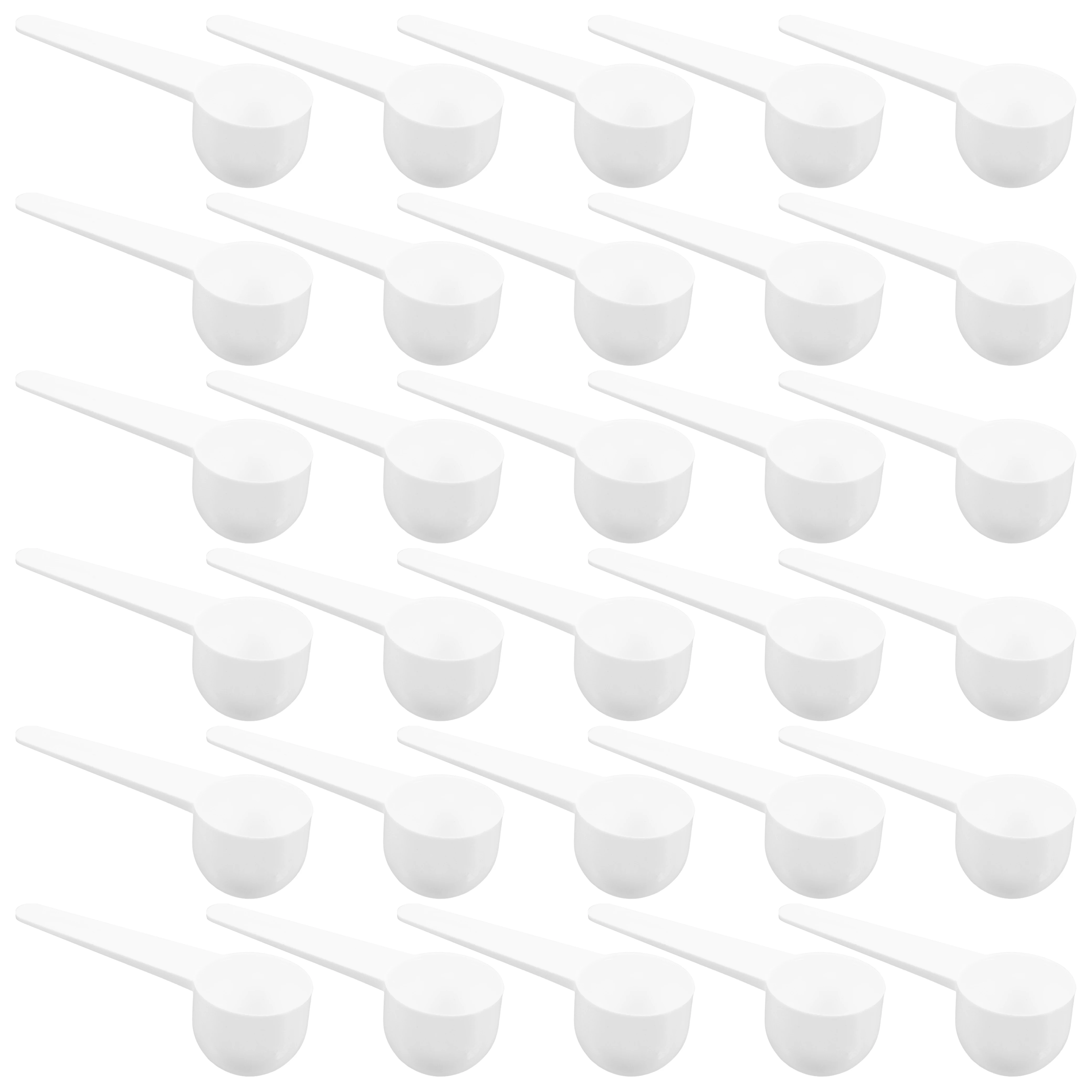

100pcs Measuring Spoon 10g Capacity Powder Scoop Food Weighing Tool Coffee Measuring Spoon Protein Powder DosingSpoons
