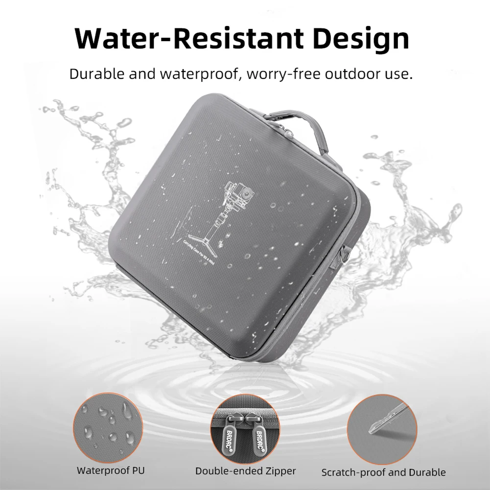 Dla DJI RS 4 Mini Futerał ochronny PU Odporny na wstrząsy Wodoodporny dla DJI RS 4 Mini Ręczny stabilizator Akcesoria