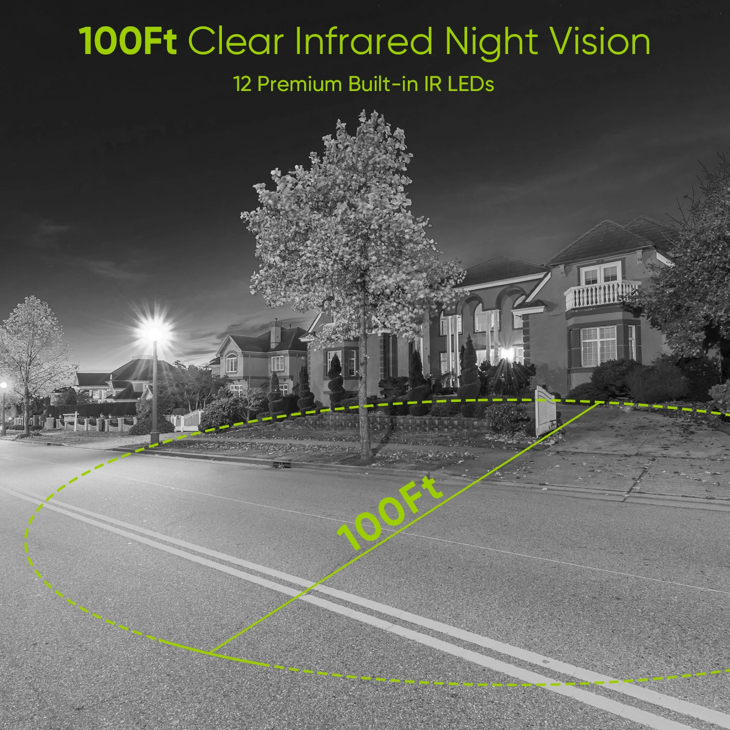 SANNCE Smart Home 8CH Security CCTV System H.265+ 8CH DVR 4PCS 5MP Night Vision Outdoor Surveillance Waterproof Camera Kits