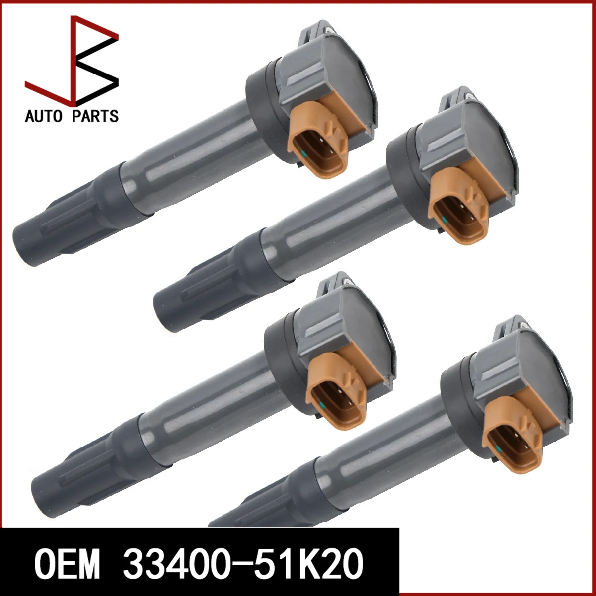

4pcs/lot OEM 33400-51K00 33400-51K20 Ignition Coil For Suzuki GRAND VITARA II KIZASHI SWIFT IV SX4 SX4 Saloon Car Accessories