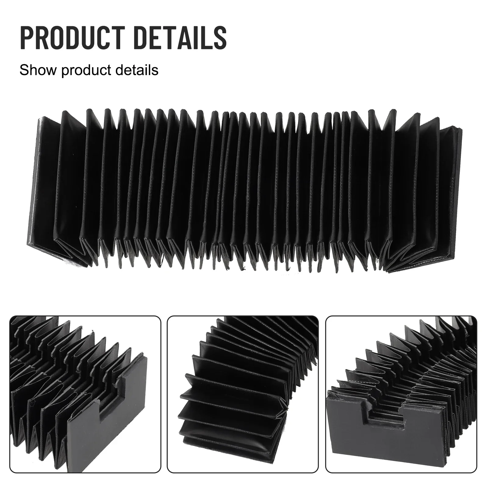 HGR20 Bellows Linear Guide Rail Cover Cloth Flexible Dust Proof Protective Shield For CNC Router Engraving Machine Accessories