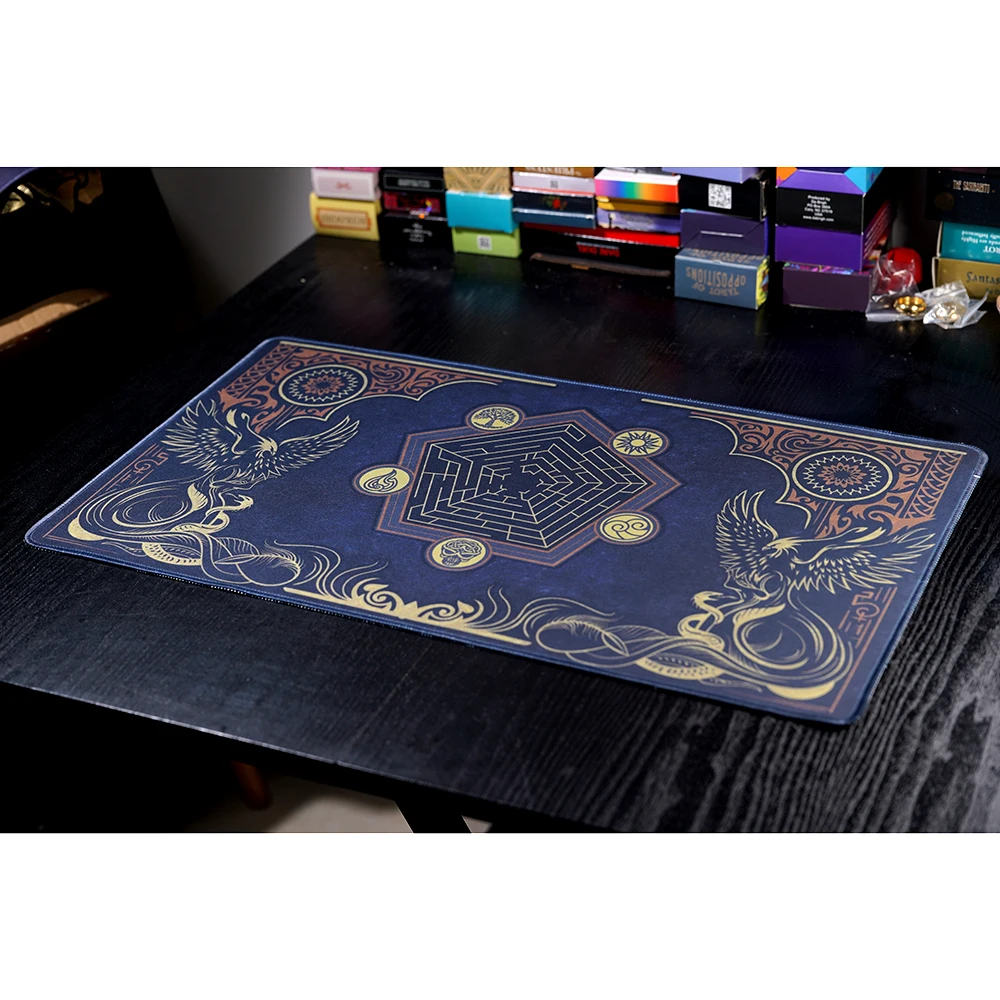 MTG Playmat Compatible for The Gathering Playmat Play MTG TCG Play Mat Art Designs Accessories