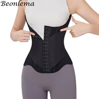 Beonlema Waist Trainer Belt Underbust Sport Girdle Hourglass Body Shaper Slimming Sheath Waist Cincher Double-layer Compression