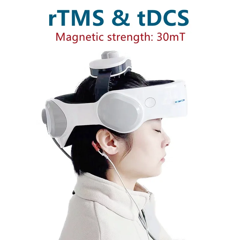 30mt Rtms &Tdcs Parkinson Depression Migraine Manic Disorder Alzheimer Insomnia Head Massager Transcranial Stimulator