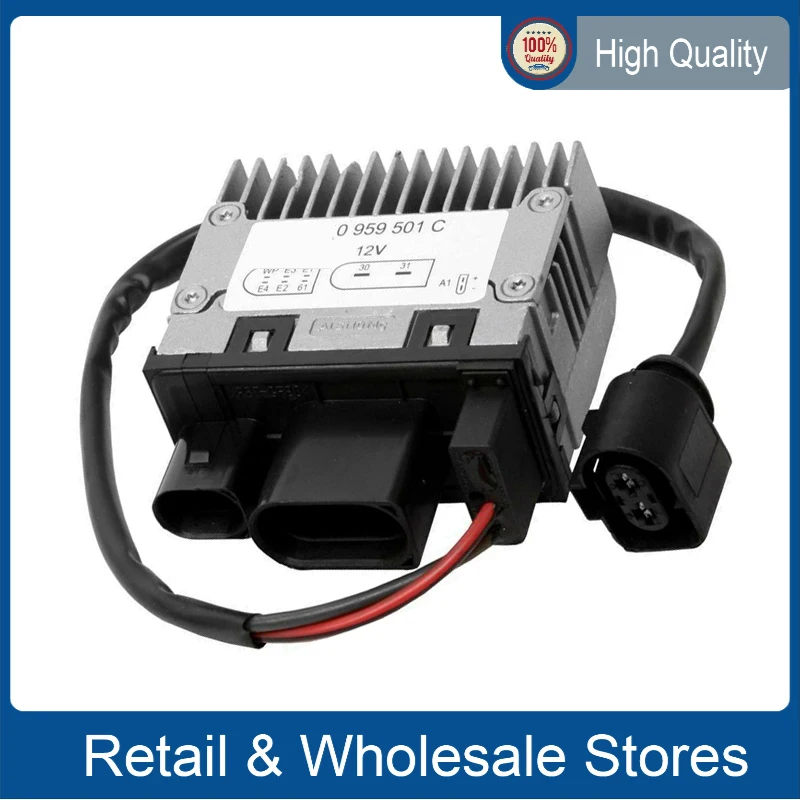 

Fan Control Unit Module 8D0 959 501 C 8D0 959 501 A For Audi A4 A6 S4 8D0 959 501C 8D0 959 501A 8D0959501C 8D0959501A