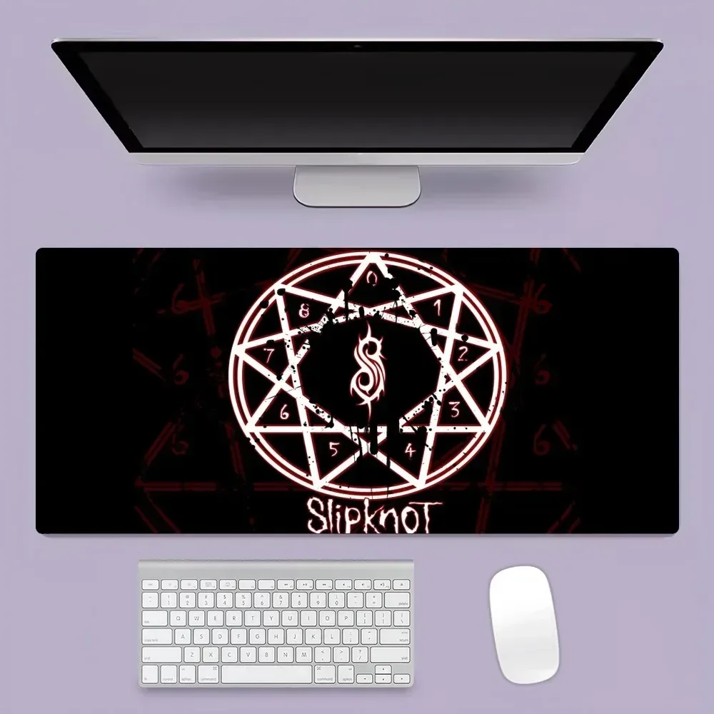 Band S-Slipknot B Mousepad Office Large Mouse Mat Keyboard Mats Rubber PC Computer Game Big Anti-slip Mice Mat