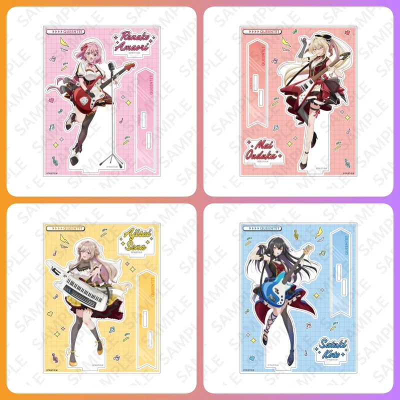 Watanare Anime There's No Freaking Way I'll Be Your Lover Unless Acrylic Figure Stand Keychain Renako Amaori Mai Ouzuka Gifts