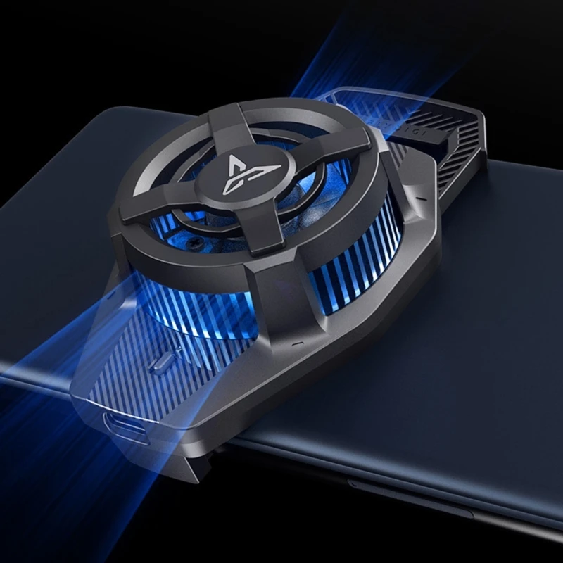 Быстро Охлаждающий радиатор B6 Lite, универсальный силиконовый вентилятор для сотового телефона, полупроводниковый портативный теплоотвод с зажимом для задней панели