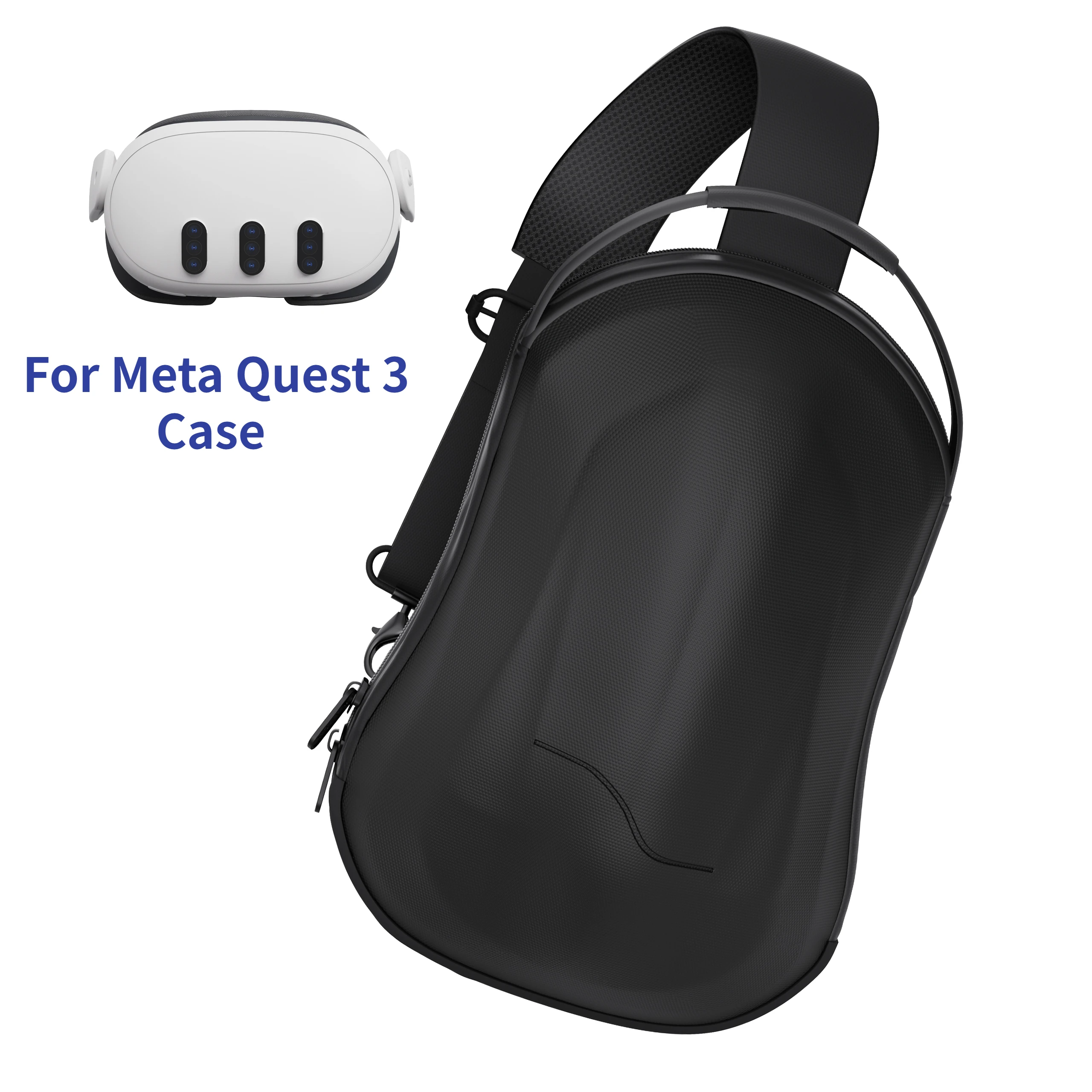 

APEXINNO Carrying Case For Meta Quest 2/3/Vision Pro/PSVR2 Hard Shell Large Capacity Storage Bag for VR Accessories