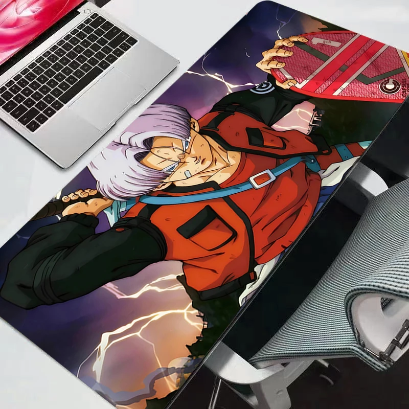 Tapis de souris Dragon Ball Dbz, grand format, accessoires de jeu pour joueurs, clavier rapide, bord en caoutchouc, tapis de bureau, tapis de souris pour ordinateur portable