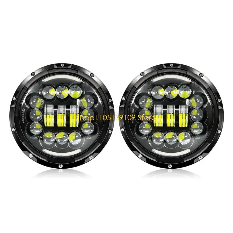 

P5ED 7Inch Impermeable LED Work Light For 4x4 Automobiles Wide Beam Spread Lens Technology Strong ABS Housing