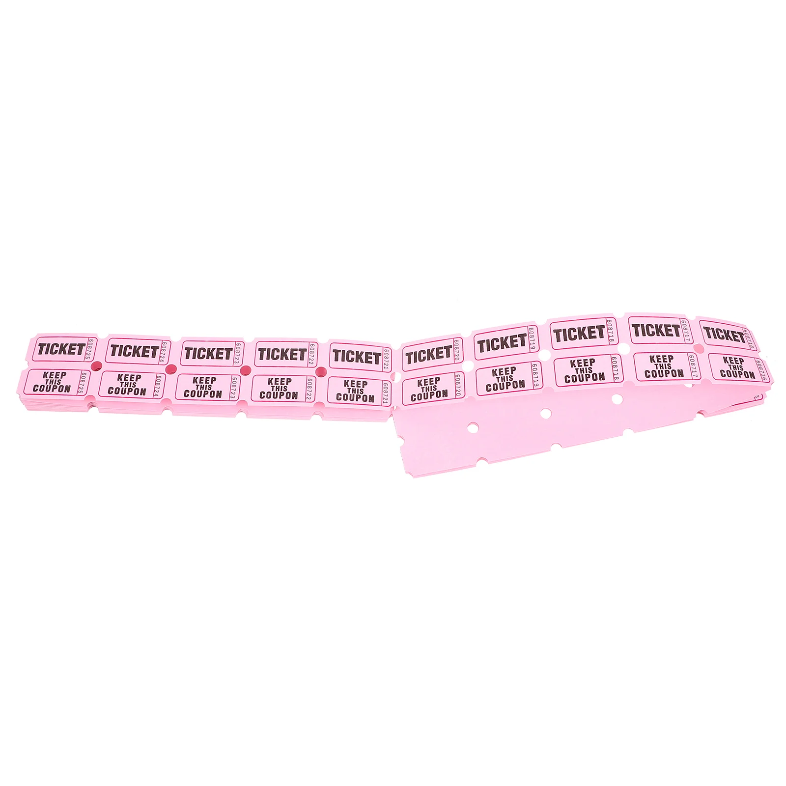 

100 Pcs Lottery Draw Tickets Bulk Paper Universal Concert Entrance Event Party Individual