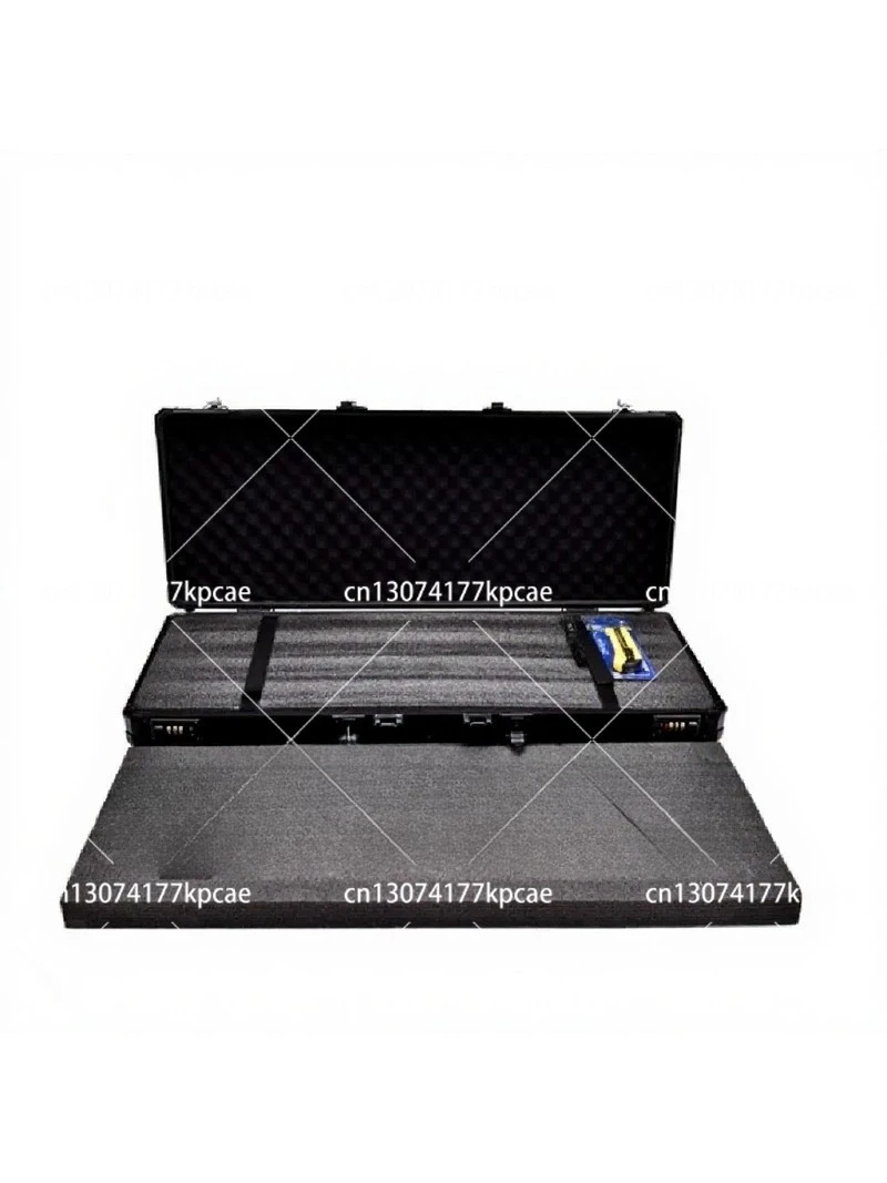 Waterproof Shockproof Portable Tactical Storage Case with Egg Crate Foam Liner, Multi-Purpose Outdoor Handheld Tool Box