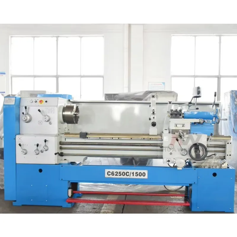 Horizontal Medium Duty Engine Lathe C6250C Manual Lathe