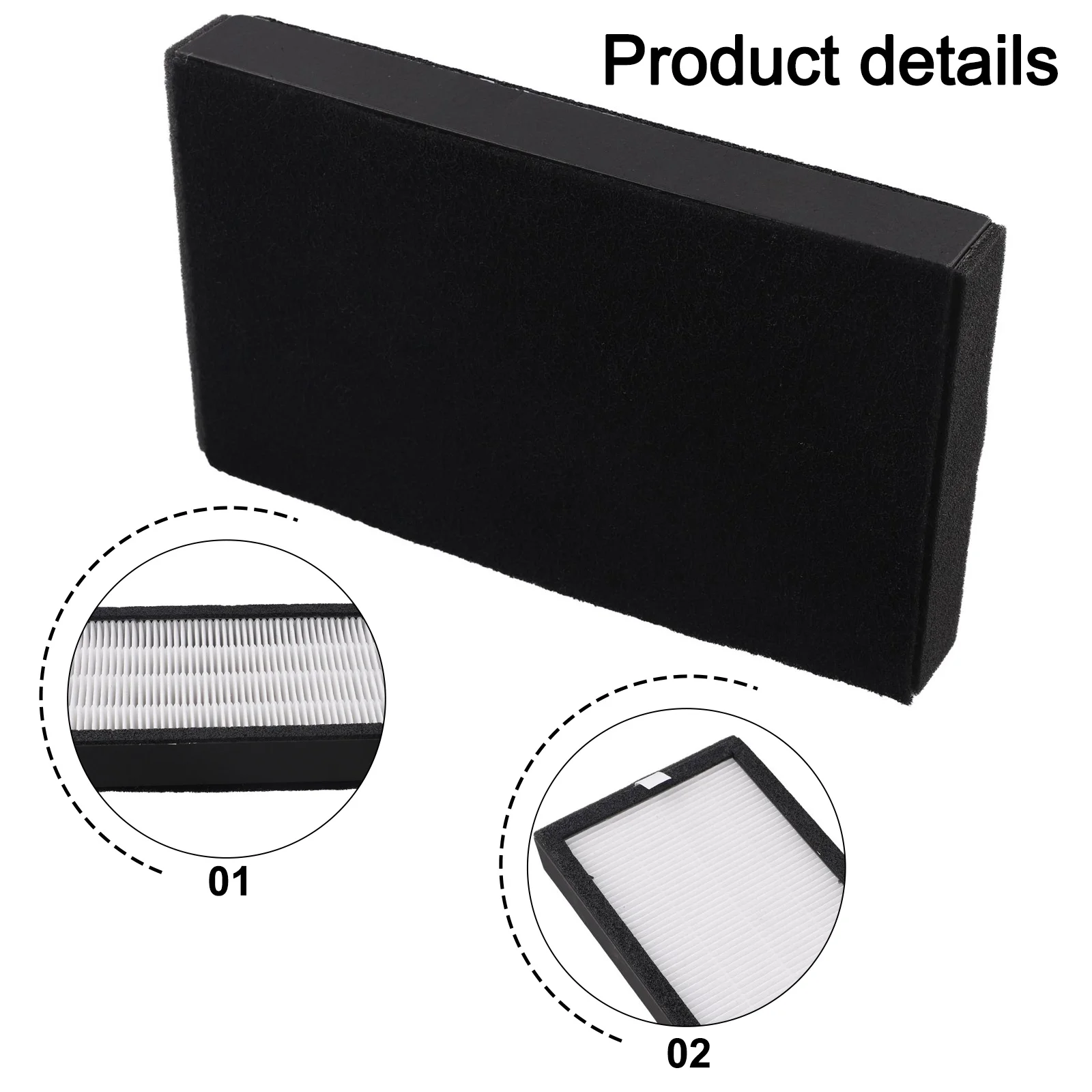

Filter Element Compatible with For AC4100 For Air Purifiers Designed for Simple Installation and Effective Use