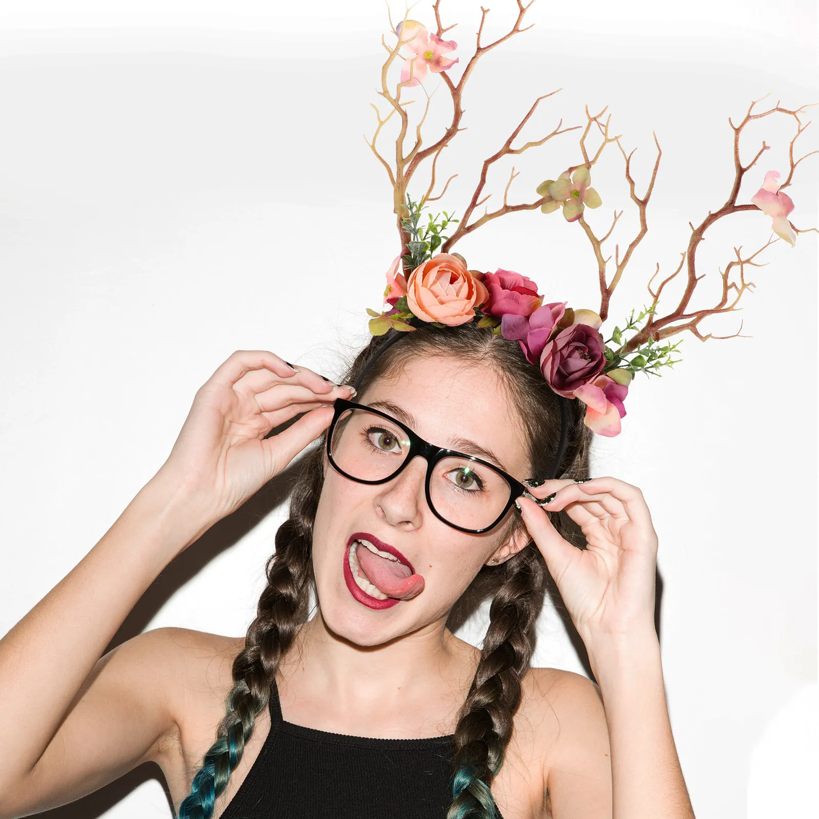 

Реалистичная повязка на голову с искусственными цветами, легкая, в виде короны, для фотосессий, косплея, взрослых, аксессуар для волос