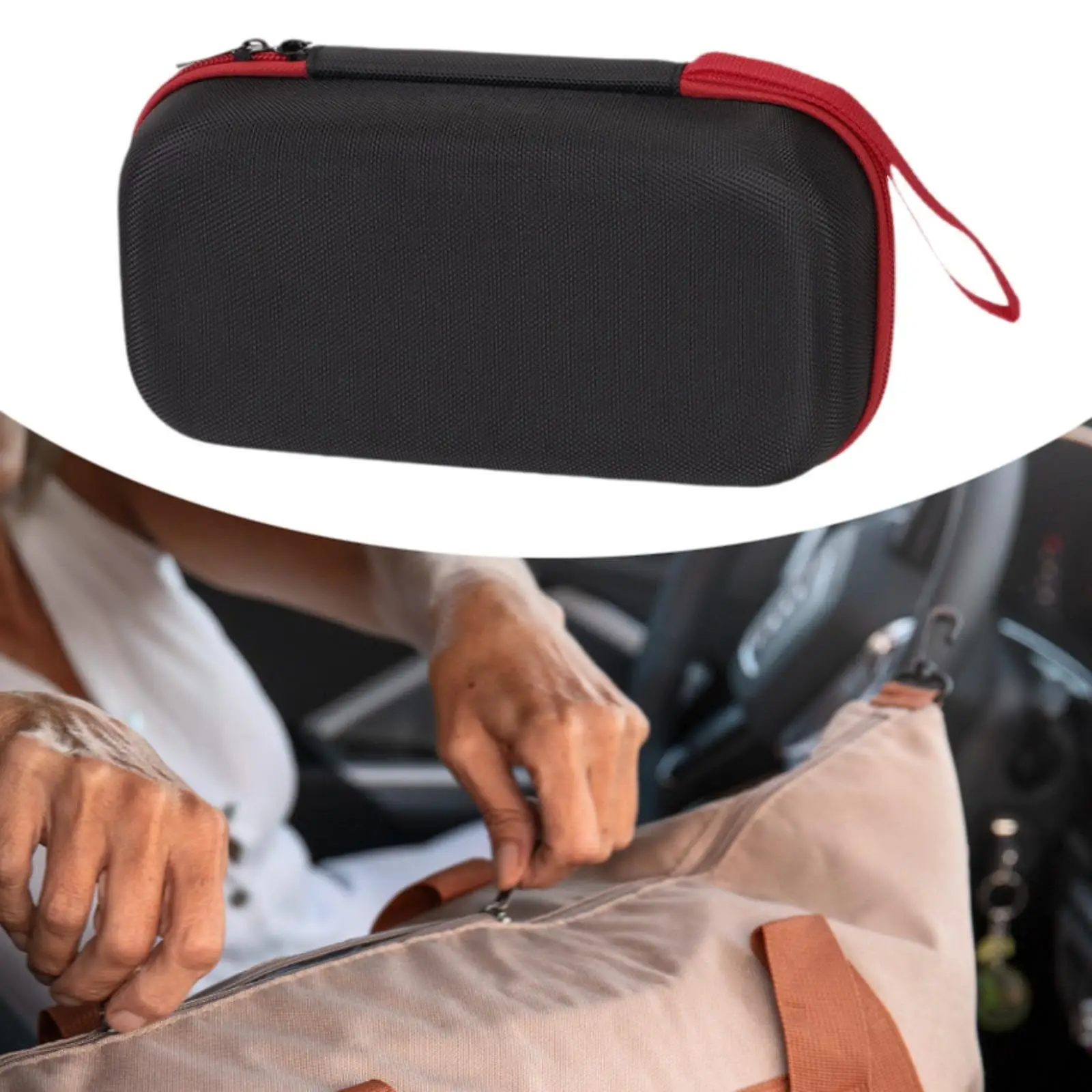 

Портативный чехол для переноски воздушного компрессора из ЭВА, устойчивый к царапинам, стильный автомобильный чехол для воздушного насоса, держатель для сумки для хранения надувного насоса