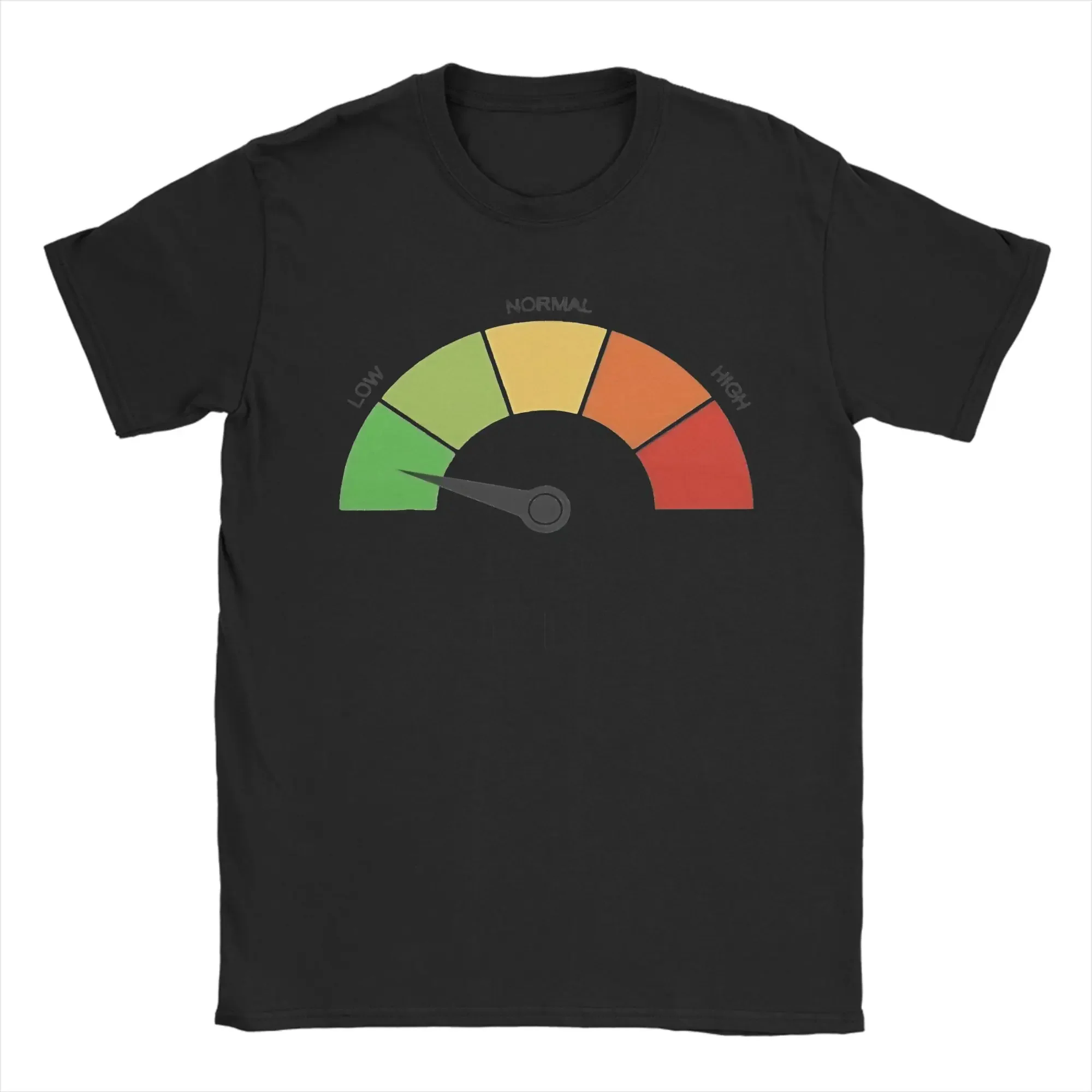 Cortisol Low Level Meme Printed T-shirt 2026 Summer Men  T-shirt Cool Casual T-shirt Fun Y2K Short Sleeved Kid's T-shirt