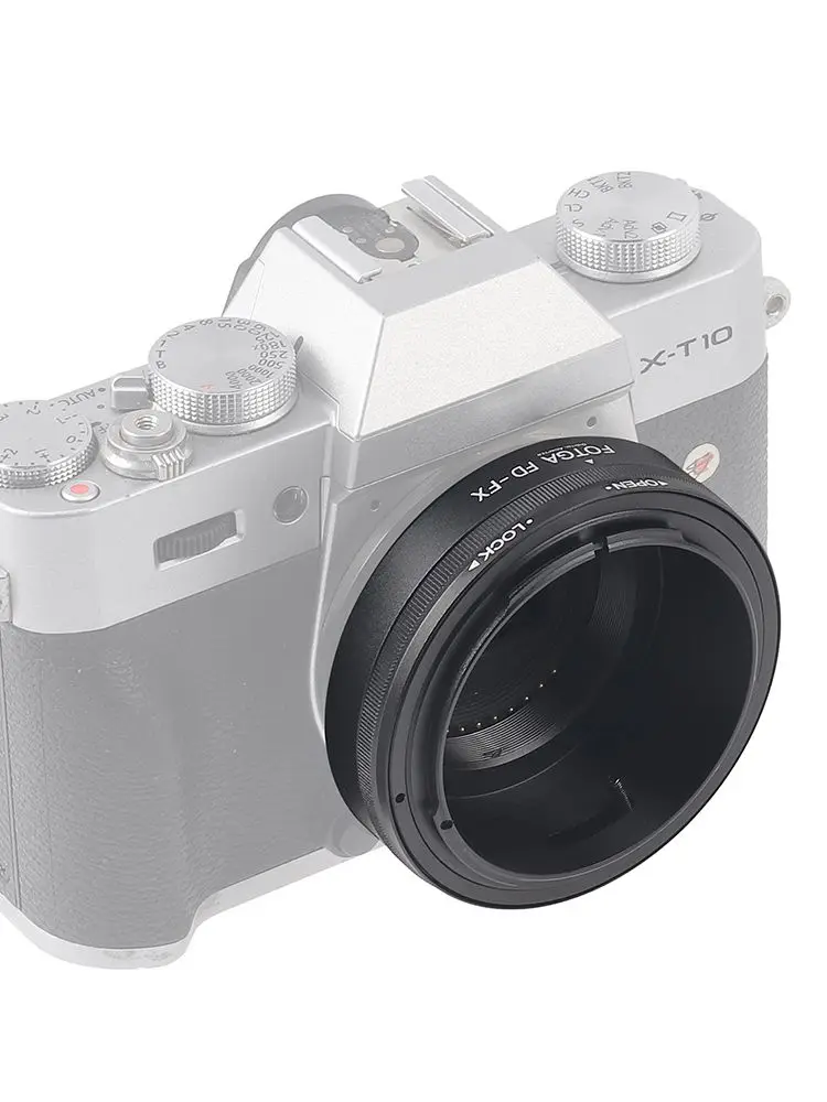 Pierścień adaptera obiektywu do obiektywów Canon FD FL do Fujifilm X Mount Fuji X-H1 X-E3 X-T10 X-T1 X-T2 X-T20 X-Pro1 X-Pro2 X-M1 X-A1 X-A2 — zdjęcie produktu 7