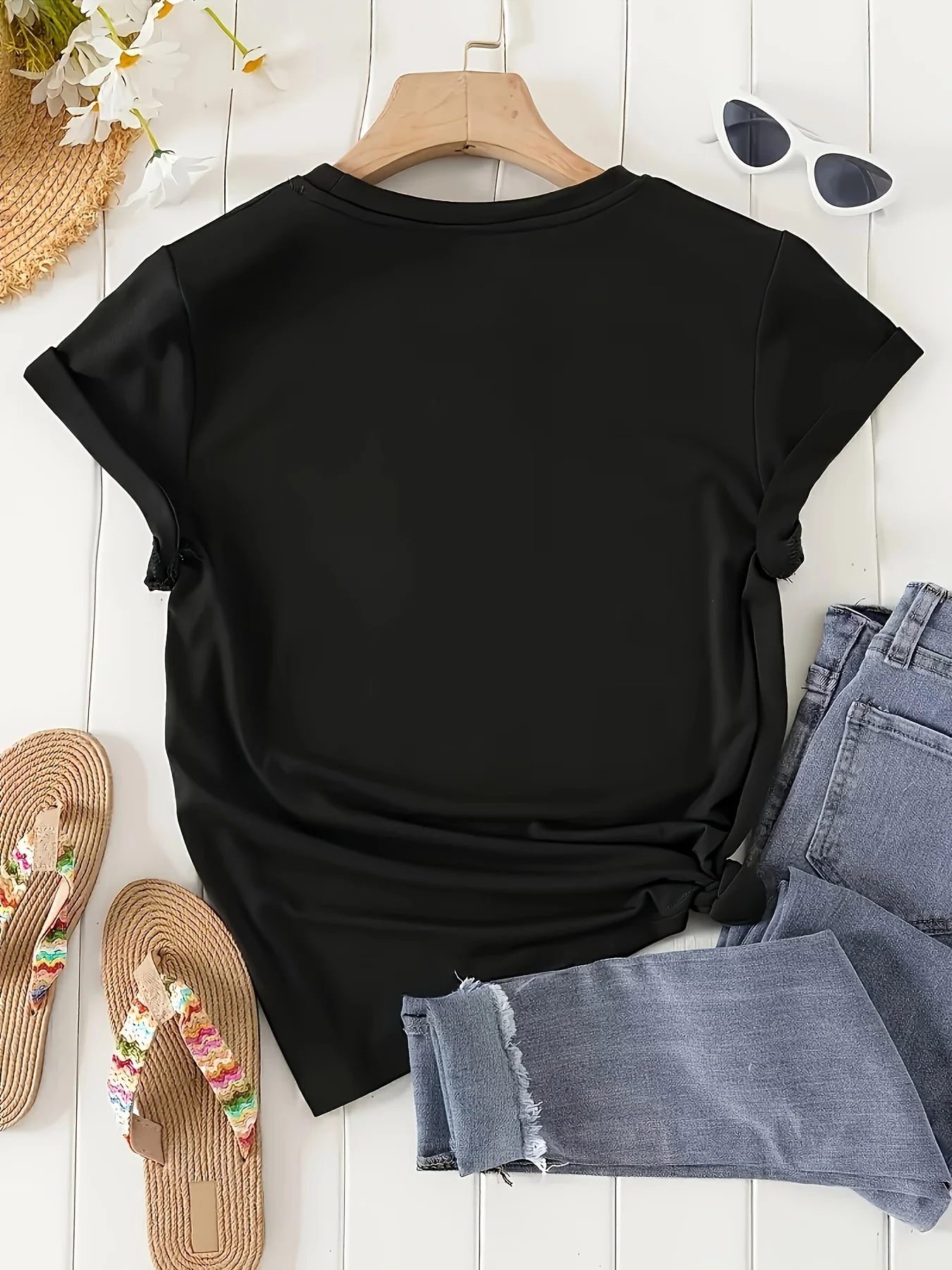 Damen T-Shirt mit Herz- und Hu – Women'S Fashion In The 90S Bewertung und Preis