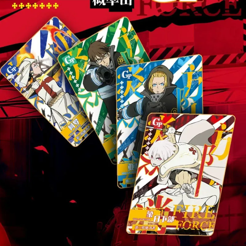 Fire Force Kayou Collection Cards Booster Boxgame For Birthday Children Playing Cards